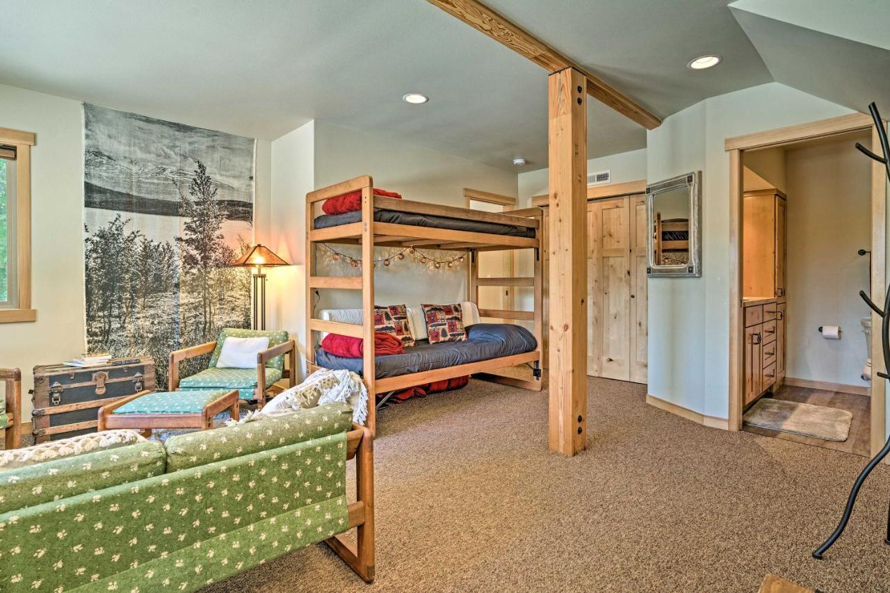 Private Leavenworth Cabin With Mtn Views And Fire Pit Eksteriør billede